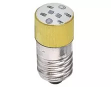 ΛΥΧΝΙΑ LED E10 24VAC/DC ΚΙΤΡΙΝΗ ΒΙΔΩΤΗ AD22B-E02 XND