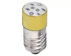ΛΥΧΝΙΑ LED E10 24VAC/DC ΚΙΤΡΙΝΗ ΒΙΔΩΤΗ AD22B-E02 XND