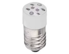 ΛΥΧΝΙΑ LED E10 24VAC/DC ΛΕΥΚΗ ΒΙΔΩΤΗ AD22B-E02 XND