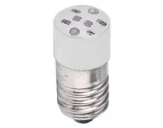 ΛΥΧΝΙΑ LED E10 24VAC/DC ΛΕΥΚΗ ΒΙΔΩΤΗ AD22B-E02 XND