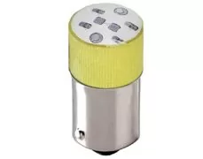 ΛΥΧΝΙΑ LED B9AS 24VAC/DC ΚΙΤΡΙΝΗ ΜΠΑΓΙΟΝΕΤ AD22B-S06 XND 1