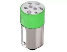 ΛΥΧΝΙΑ LED B9AS 24VAC/DC ΠΡΑΣΙΝΗ ΜΠΑΓΙΟΝΕΤ AD22B-S06 XND 1