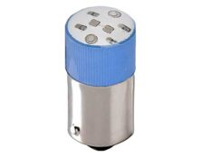 ΛΥΧΝΙΑ LED B9AS 24VAC/DC ΜΠΛΕ ΜΠΑΓΙΟΝΕΤ AD22B-S06 XND