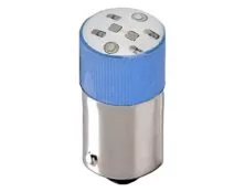 ΛΥΧΝΙΑ LED B9AS 24VAC/DC ΜΠΛΕ ΜΠΑΓΙΟΝΕΤ AD22B-S06 XND