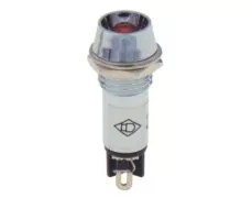 ΛΥΧΝΙΑ ΕΝΔΕΙΚΤΙΚΗ LED Φ10 230VAC/DC ΚΟΚΚΙΝΗ/ΠΡΑΣΙΝΗ ΜΕ FASTON AD22C-10TE XND 1