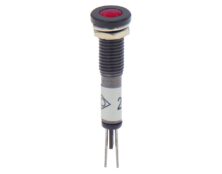 ΛΥΧΝΙΑ ΕΝΔΕΙΚΤΙΚΗ LED Φ6 24VAC/DC ΚΟΚΚΙΝΗ AD22C-6D XND