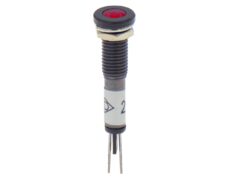 ΛΥΧΝΙΑ ΕΝΔΕΙΚΤΙΚΗ LED Φ6 24VAC/DC ΚΟΚΚΙΝΗ AD22C-6D XND 1