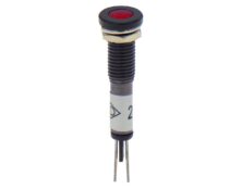 ΛΥΧΝΙΑ ΕΝΔΕΙΚΤΙΚΗ LED Φ6 230VAC/DC ΚΟΚΚΙΝΗ AD22C-6D XND