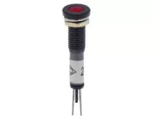 ΛΥΧΝΙΑ ΕΝΔΕΙΚΤΙΚΗ LED Φ6 230VAC/DC ΚΟΚΚΙΝΗ AD22C-6D XND