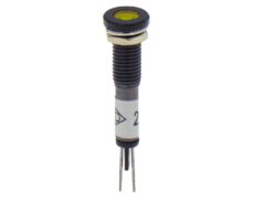 ΛΥΧΝΙΑ ΕΝΔΕΙΚΤΙΚΗ LED Φ6 24VAC/DC ΚΙΤΡΙΝΗ AD22C-6D XND