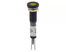 ΛΥΧΝΙΑ ΕΝΔΕΙΚΤΙΚΗ LED Φ6 24VAC/DC ΚΙΤΡΙΝΗ AD22C-6D XND