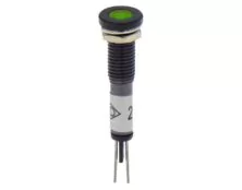 ΛΥΧΝΙΑ ΕΝΔΕΙΚΤΙΚΗ LED Φ6 24VAC/DC ΠΡΑΣΙΝΗ AD22C-6D XND