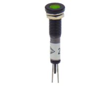 ΛΥΧΝΙΑ ΕΝΔΕΙΚΤΙΚΗ LED Φ6 230VAC/DC ΠΡΑΣΙΝΗ AD22C-6D XND