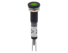 ΛΥΧΝΙΑ ΕΝΔΕΙΚΤΙΚΗ LED Φ6 230VAC/DC ΠΡΑΣΙΝΗ AD22C-6D XND