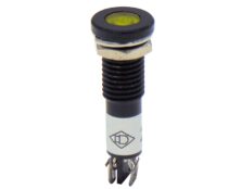 ΛΥΧΝΙΑ ΕΝΔΕΙΚΤΙΚΗ LED Φ8 230VAC/DC ΚΙΤΡΙΝΗ ΜΕ FASTON AD22C-8D XND