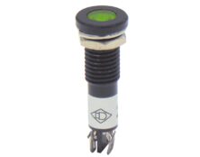 ΛΥΧΝΙΑ ΕΝΔΕΙΚΤΙΚΗ LED Φ8 230VAC/DC ΠΡΑΣΙΝΗ ΜΕ FASTON AD22C-8D XND
