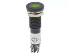 ΛΥΧΝΙΑ ΕΝΔΕΙΚΤΙΚΗ LED Φ8 230VAC/DC ΠΡΑΣΙΝΗ ΜΕ FASTON AD22C-8D XND