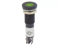 ΛΥΧΝΙΑ ΕΝΔΕΙΚΤΙΚΗ LED Φ8 230VAC/DC ΠΡΑΣΙΝΗ ΜΕ FASTON AD22C-8D XND