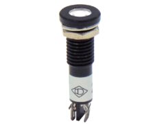 ΛΥΧΝΙΑ ΕΝΔΕΙΚΤΙΚΗ LED Φ10 230VAC/DC ΛΕΥΚΗ ΜΕ FASTON AD22C-10D XND 1