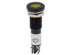 ΛΥΧΝΙΑ ΕΝΔΕΙΚΤΙΚΗ LED Φ12 24VAC/DC ΚΙΤΡΙΝΗ ΜΕ FASTON AD22C-12D XND 1