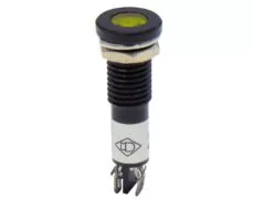 ΛΥΧΝΙΑ ΕΝΔΕΙΚΤΙΚΗ LED Φ12 24VAC/DC ΚΙΤΡΙΝΗ ΜΕ FASTON AD22C-12D XND 1