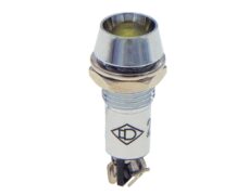 ΛΥΧΝΙΑ ΕΝΔΕΙΚΤΙΚΗ LED Φ14 230VAC/DC ΚΙΤΡΙΝΗ ΜΕ FASTON AD22C-14T XND
