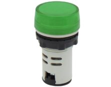 ΛΥΧΝΙΑ ΕΝΔΕΙΚΤΙΚΗ LED Φ22 230VAC ΠΡΑΣΙΝΗ ΜΕ ΒΙΔΕΣ AD22-22BS XND