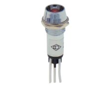 ΛΥΧΝΙΑ ΕΝΔΕΙΚΤΙΚΗ LED Φ10 24VAC/DC ΚΟΚΚΙΝΗ/ΠΡΑΣΙΝΗ ΜΕ ΚΑΛΩΔΙΟ AD22C-10TE XND