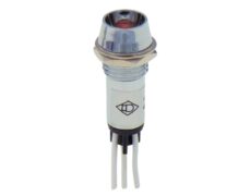 ΛΥΧΝΙΑ ΕΝΔΕΙΚΤΙΚΗ LED Φ10 24VAC/DC ΚΟΚΚΙΝΗ/ΠΡΑΣΙΝΗ ΜΕ ΚΑΛΩΔΙΟ AD22C-10TE XND 1