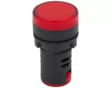 ΛΥΧΝΙΑ ΕΝΔΕΙΚΤΙΚΗ LED Φ22 440VAC ΚΟΚΚΙΝΗ ΜΕ ΒΙΔΕΣ AD22-22DS XND