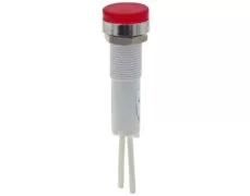 ΛΥΧΝΙΑ ΕΝΔΕΙΚΤΙΚΗ NEON Φ10 230VAC ΚΟΚΚΙΝΗ ΜΕ ΚΑΛΩΔΙΟ 17cm AD22E-019/L XND