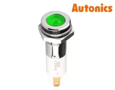 ΛΥΧΝΙΑ ΕΝΔΕΙΚΤΙΚΗ LED Φ10 24VDC ΠΡΑΣΙΝΗ ΜΕ FASTON H10F-24G AUTONICS