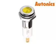 ΛΥΧΝΙΑ ΕΝΔΕΙΚΤΙΚΗ LED Φ16 24VDC ΚΙΤΡΙΝΗ ΜΕ FASTON H16F-24Y AUTONICS