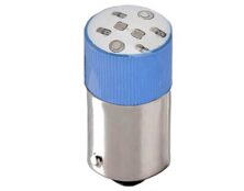 ΛΥΧΝΙΑ LED B9AS 230VAC ΜΠΛΕ ΜΠΑΓΙΟΝΕΤ AD22B-S06 XND