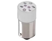 ΛΥΧΝΙΑ LED B9AS 230VAC ΛΕΥΚΗ ΜΠΑΓΙΟΝΕΤ AD22B-S06 XND