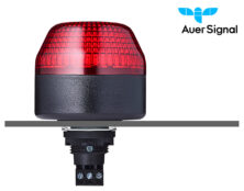ΛΥΧΝΙΑ ΕΝΔΕΙΚΤΙΚΗ LED Φ22 230VAC ΚΟΚΚΙΝΗ ΣΤΑΘΕΡΗ/FLASH ΜΕ ΒΙΔΕΣ IBL AUER