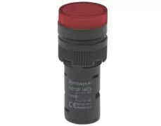 ΛΥΧΝΙΑ ΕΝΔΕΙΚΤΙΚΗ LED Φ16 12VAC/DC ΚΟΚΚΙΝΗ ΜΕ ΒΙΔΕΣ AD127-16DS KND