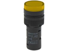 ΛΥΧΝΙΑ ΕΝΔΕΙΚΤΙΚΗ LED Φ16 24VAC/DC ΚΙΤΡΙΝΗ ΜΕ ΒΙΔΕΣ AD127-16DS KND
