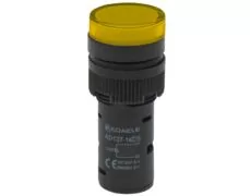 ΛΥΧΝΙΑ ΕΝΔΕΙΚΤΙΚΗ LED Φ16 230VAC ΚΙΤΡΙΝΗ ΜΕ ΒΙΔΕΣ AD127-16DS KND