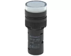 ΛΥΧΝΙΑ ΕΝΔΕΙΚΤΙΚΗ LED Φ16 230VAC ΛΕΥΚΗ ΜΕ ΒΙΔΕΣ AD127-16DS KND