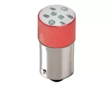 ΛΥΧΝΙΑ LED B9AS 6VDC ΚΟΚΚΙΝΗ ΜΠΑΓΙΟΝΕΤ AD22B-S06 XND