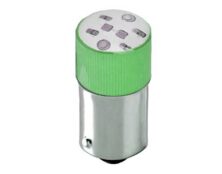 ΛΥΧΝΙΑ LED B9AS 6VDC ΠΡΑΣΙΝΗ ΜΠΑΓΙΟΝΕΤ AD22B-S06 XND