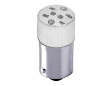 ΛΥΧΝΙΑ LED B9AS 6VAC/DC ΛΕΥΚΗ ΜΠΑΓΙΟΝΕΤ AD22B-S06 XND