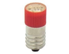 ΛΥΧΝΙΑ LED E10 6VDC ΚΟΚΚΙΝΗ ΒΙΔΩΤΗ AD22B-E02 XND