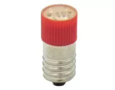 ΛΥΧΝΙΑ LED E10 6VDC ΚΟΚΚΙΝΗ ΒΙΔΩΤΗ AD22B-E02 XND