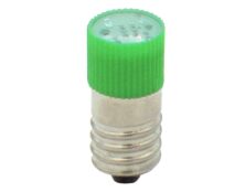 ΛΥΧΝΙΑ LED E10 6VDC ΠΡΑΣΙΝΗ ΒΙΔΩΤΗ AD22B-E02 XND
