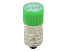 ΛΥΧΝΙΑ LED E10 6VDC ΠΡΑΣΙΝΗ ΒΙΔΩΤΗ AD22B-E02 XND