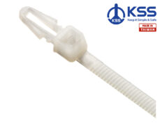 ΔΕΜΑΤΙΚΑ ΚΑΛΩΔΙΩΝ ΜΕ ΣΤΗΡΙΓΜΑ 3.8X168 ΛΕΥΚΑ PCV155 KSS
