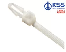 ΔΕΜΑΤΙΚΑ ΚΑΛΩΔΙΩΝ ΜΕ ΣΤΗΡΙΓΜΑ 4.8X203 ΛΕΥΚΑ PCV200 KSS 1