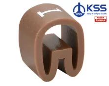 ΣΗΜΑΝΣΗ ΚΑΛΩΔΙΩΝ 0.75-3.5mm² (1) ΚΑΦΕ EC1-1BN KSS
